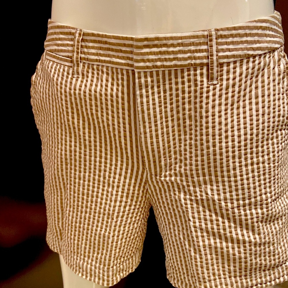 One of my favorites. Perfect shorts w a basic white tee